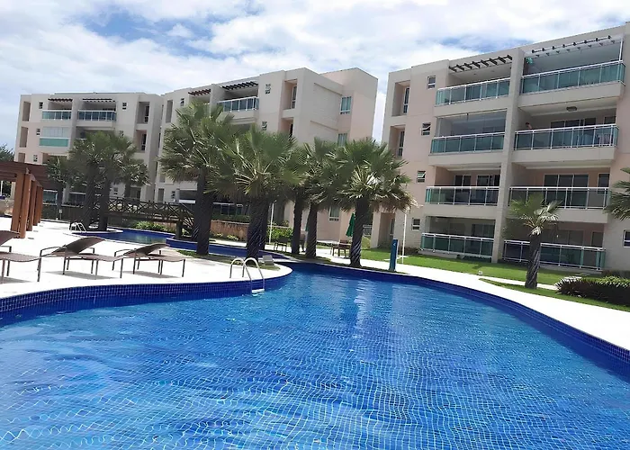 Aconchegante Apartamento Com Vista Mar Em Aquiraz Riviera - Beach Place